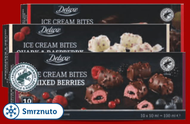 DELUXE Ledene praline 10 x 10 ml Akcija u trgovini Lidl