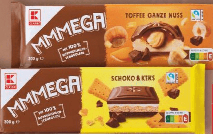 Čokolada Mmmega 300 g K Classic Akcija u trgovini Kaufland