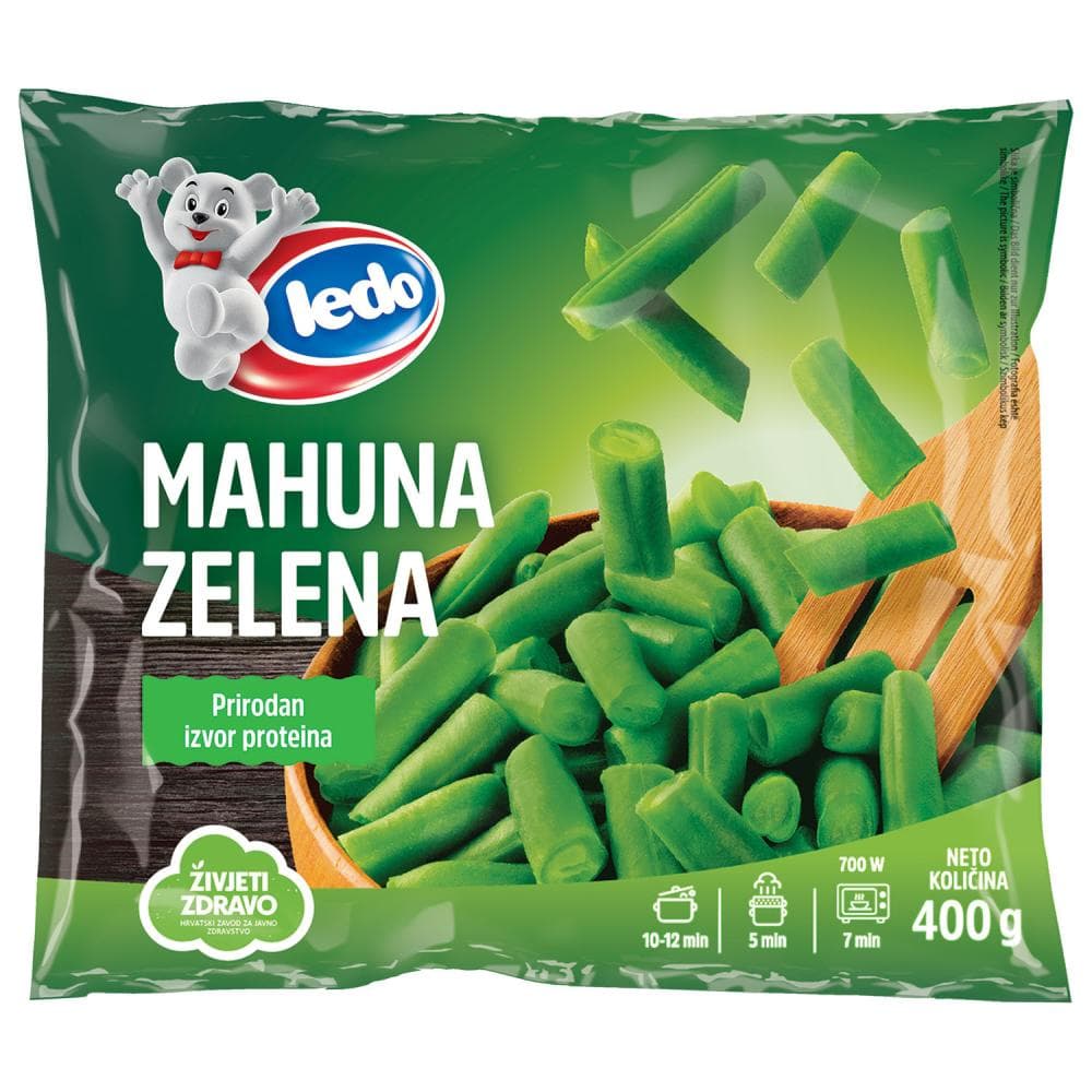 Ledo mahuna zelena 400 g Akcija u trgovini Bakmaz
