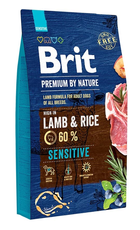 Brit Premium by Nature Sensitive Lamb & Rice 15 kg Akcija u trgovini Zoo City