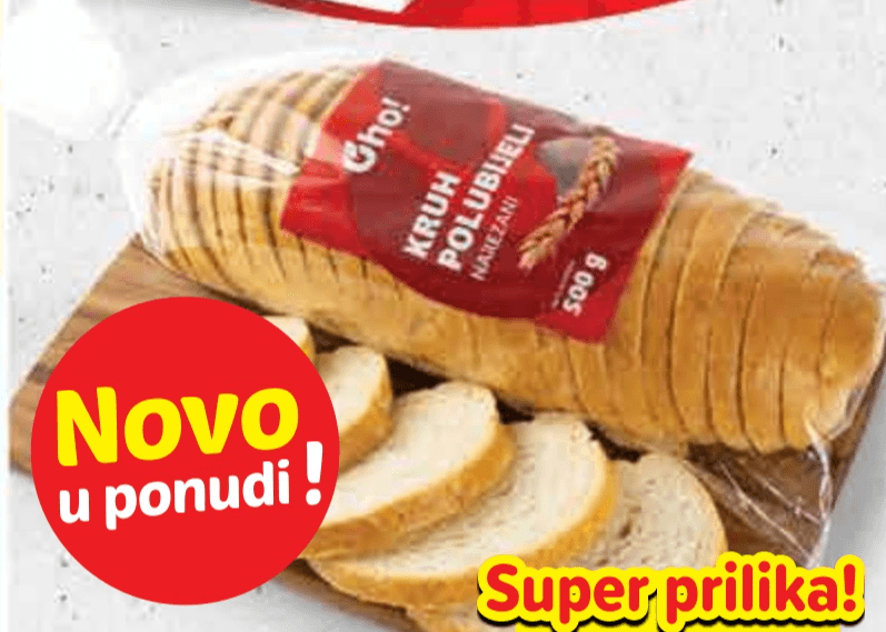 OHO! Polubijeli kruh 500 g Akcija u trgovini Plodine