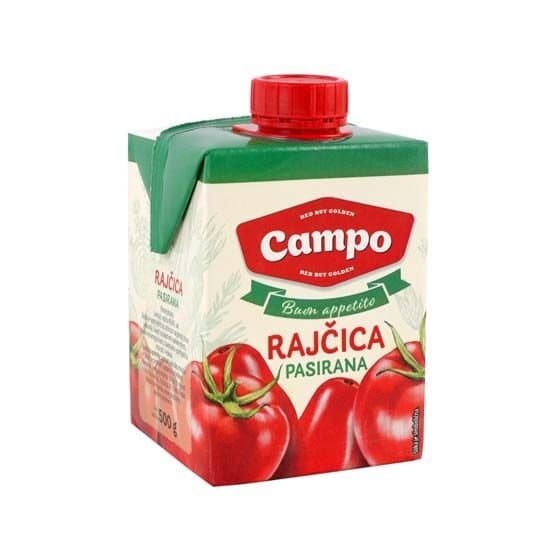Campo pasirana rajčica 500 ml Akcija u trgovini Plodine