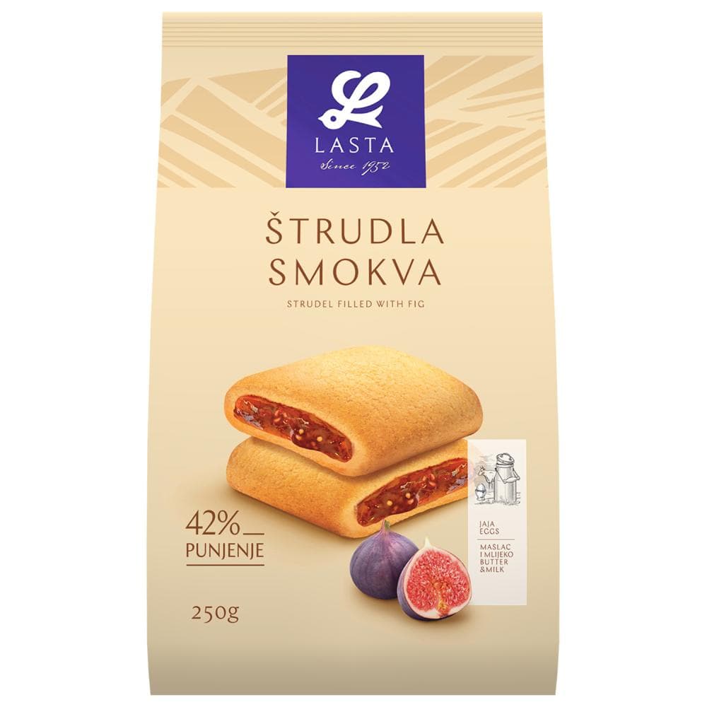 Štrudla smokva 250 g Lasta Akcija u trgovini Djelo
