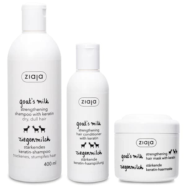Ziaja Goat's Milk Hair Care Gift Set Akcija u trgovini Bipa