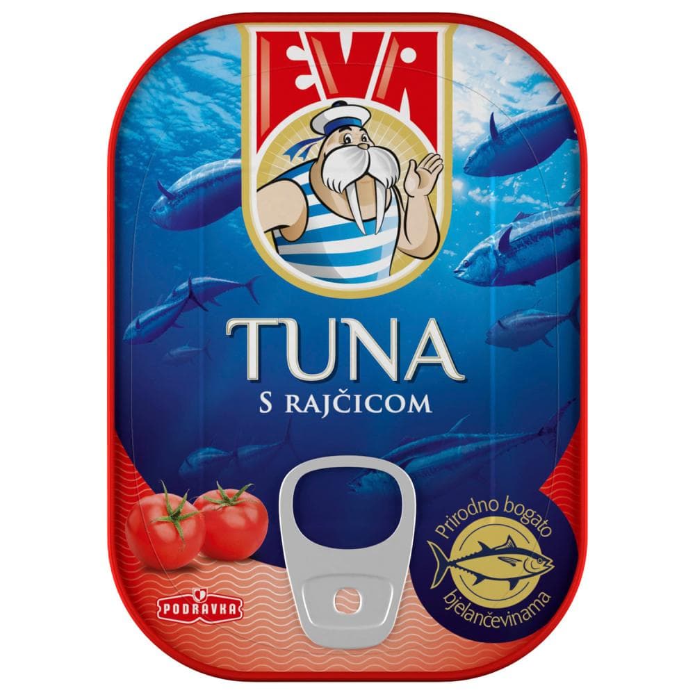 Eva tuna fileti u biljnom ulju 100 g Akcija u trgovini Djelo