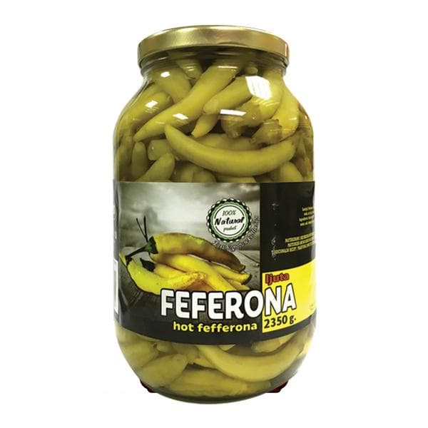Feferona feferoni ljuti 2350 g / 1200 g Akcija u trgovini Stanić Diskont