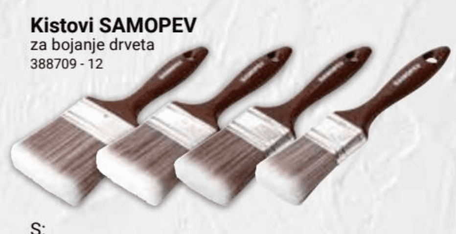 Kistovi Samopev S Akcija u trgovini Pevex