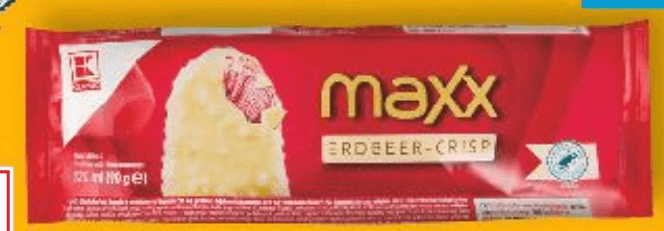 Sladoled na štapiću Maxx 120 ml K Classic Akcija u trgovini Kaufland
