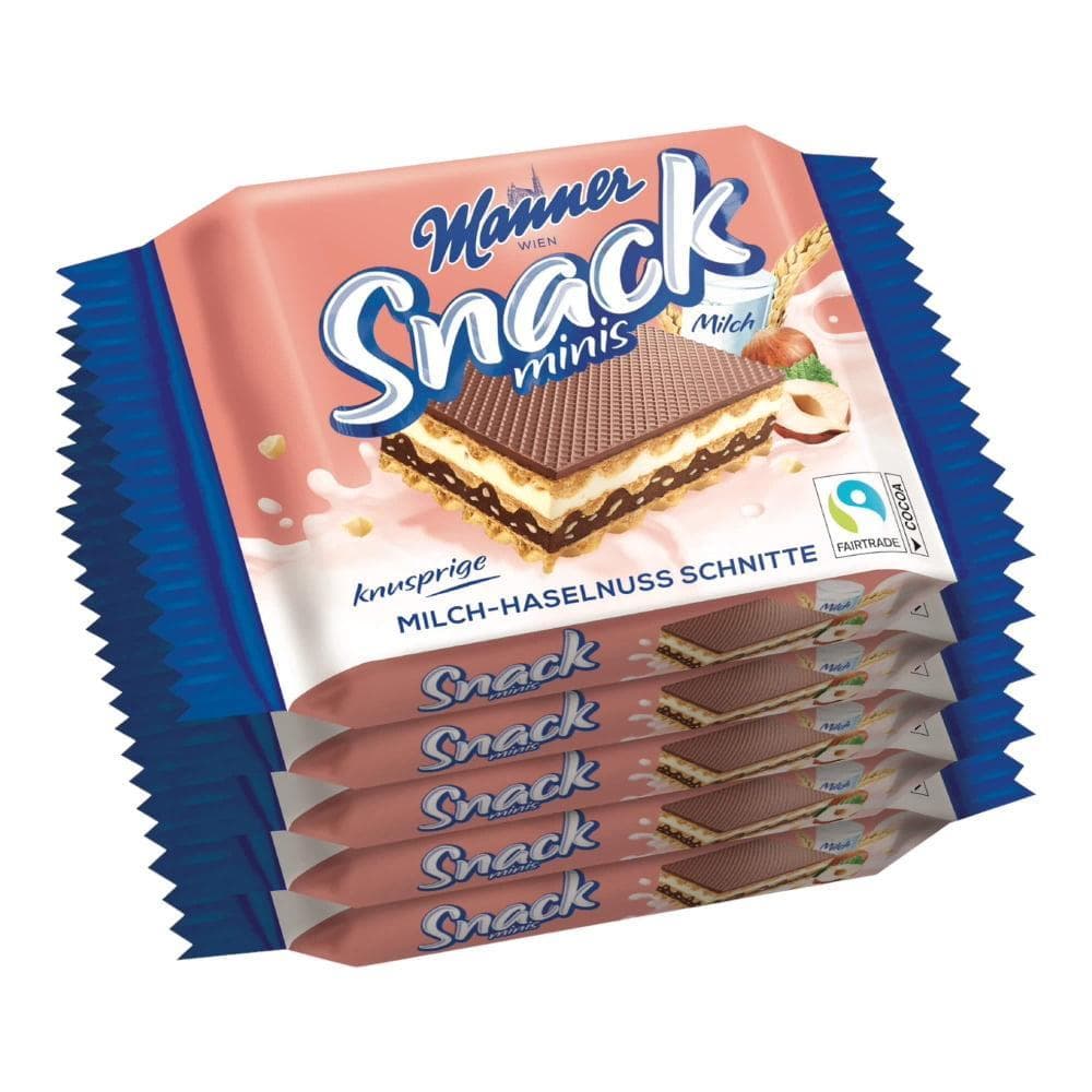 Manner Minis lješnjak čokolada 5x25g Akcija u trgovini Vrutak