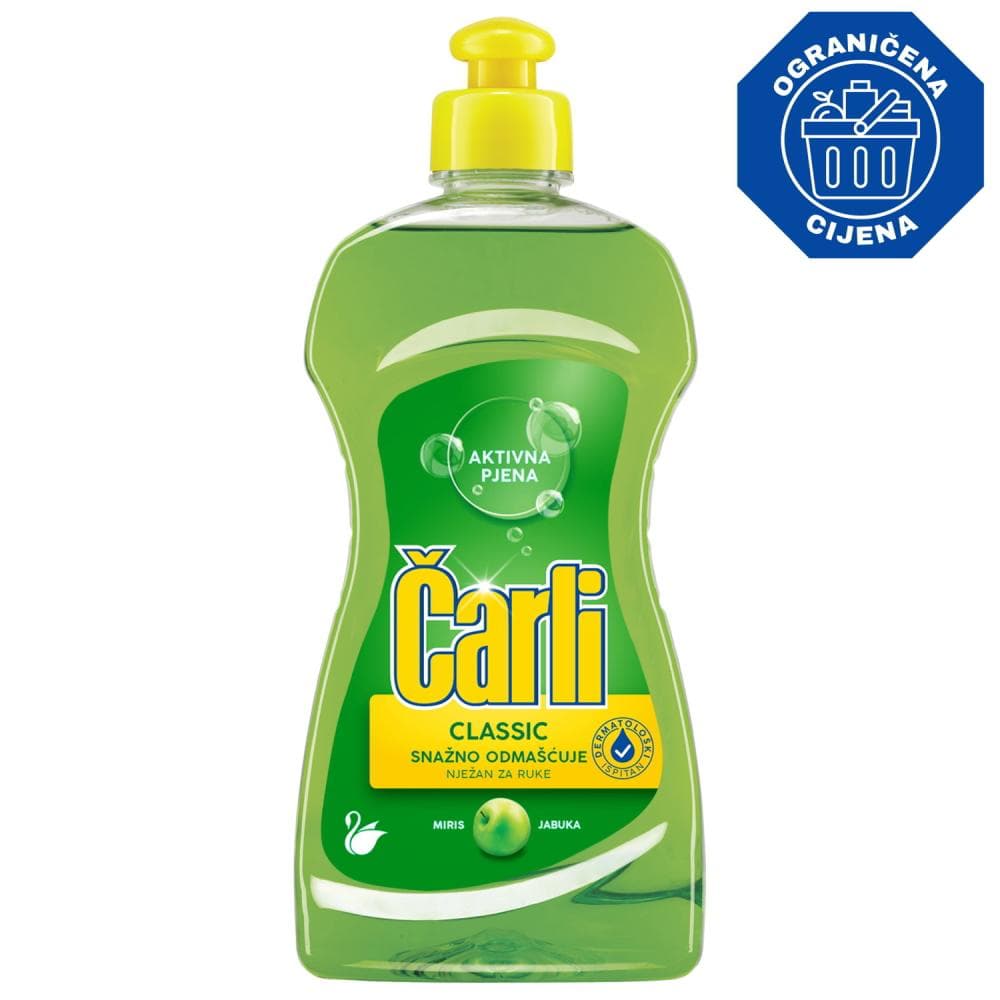 Čarli deterdžent za suđe classic 450 ml Akcija u trgovini Studenac