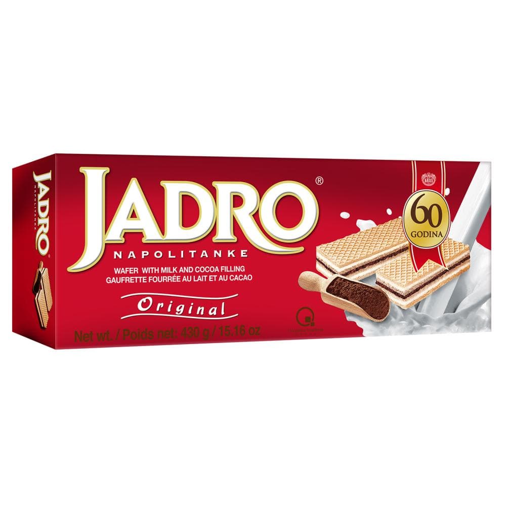 Kraš Napolitanke Jadro 430 g Akcija u trgovini Studenac