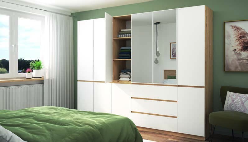OSKAR LUX ormar 4V 90 x 51 x 212 cm Akcija u trgovini Prima
