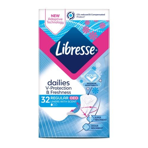Libresse higijenski ulošci dailies fresh normal 32 kom Akcija u trgovini Studenac