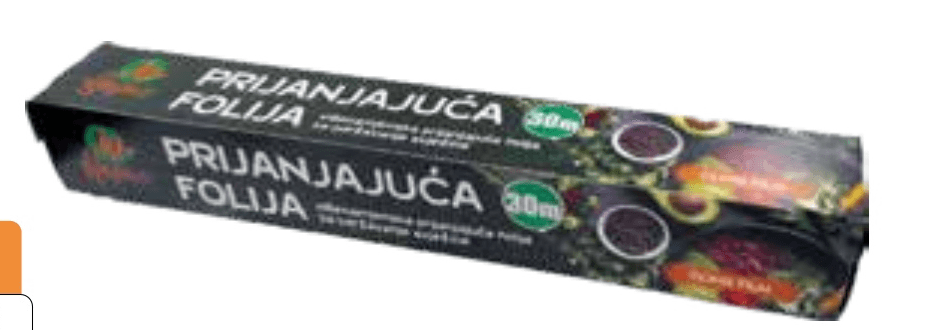 Prijanjajuća folija 30 m Akcija u trgovini KTC