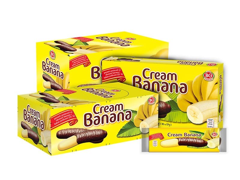 Cream Banana Krem banane 510 g Akcija u trgovini KTC
