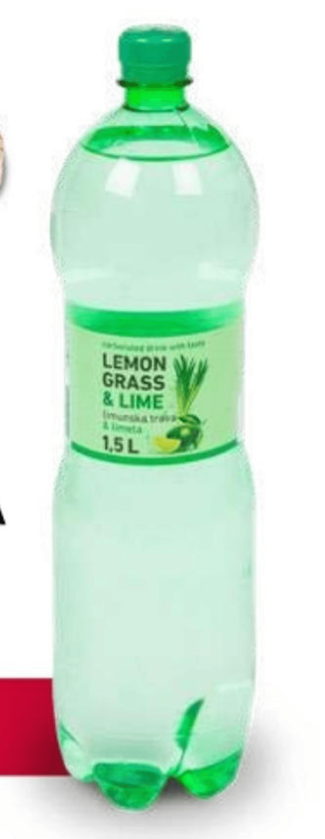 Gazirana voda limunska trava i limeta 1,5 l Akcija u trgovini Eurospin