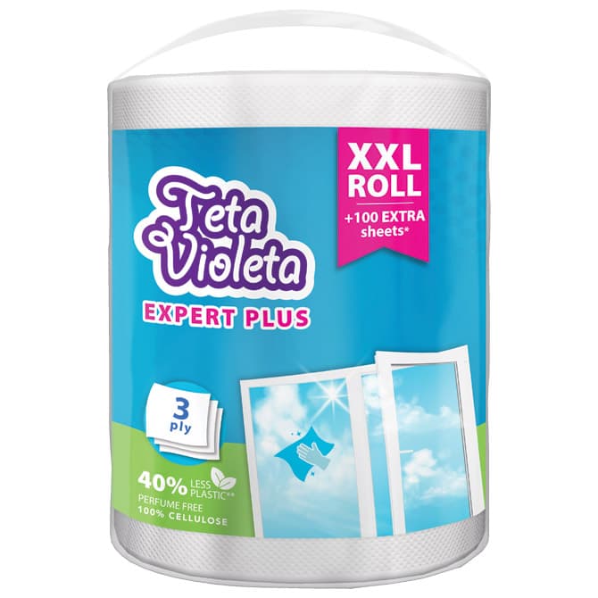 Teta Violeta papirnati ručnici 1/1 Akcija u trgovini Kaufland