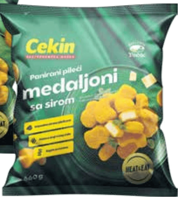 Cekin pileći medaljoni sa sirom 660g Akcija u trgovini 365 Market
