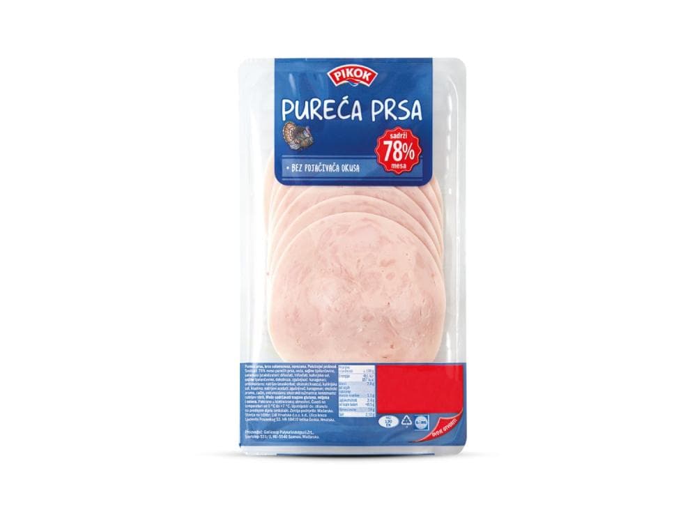 Pikok Pureća prsa 100 g Akcija u trgovini Lidl