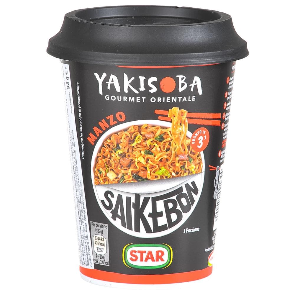 Saikebon Yakisoba tjestenina 60g-93g Akcija u trgovini Konzum