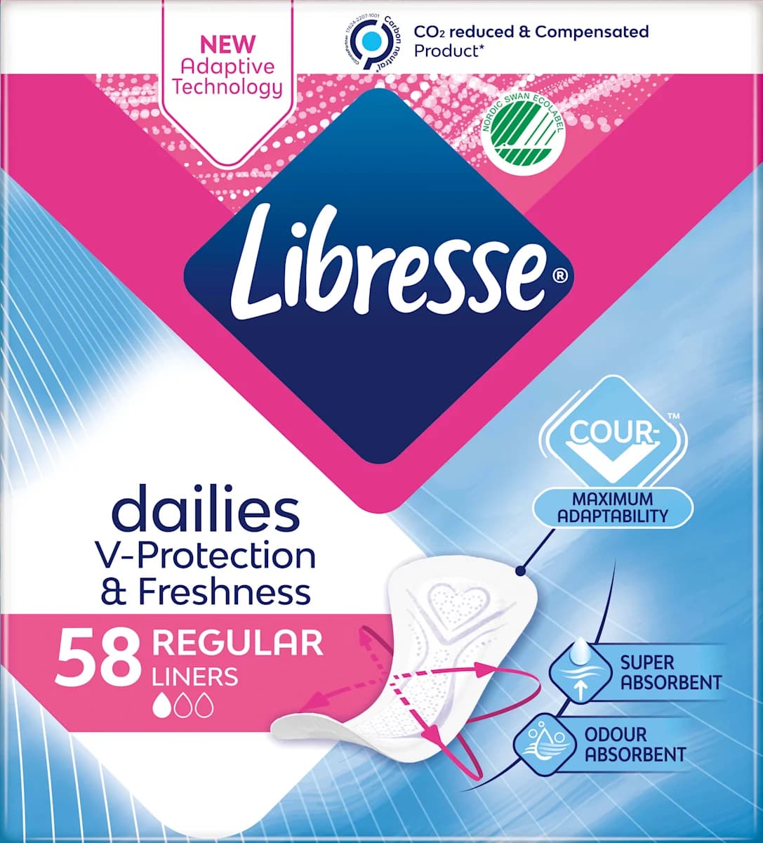 Libresse Extra Normal dnevni ulošci 32 kom Akcija u trgovini Bipa