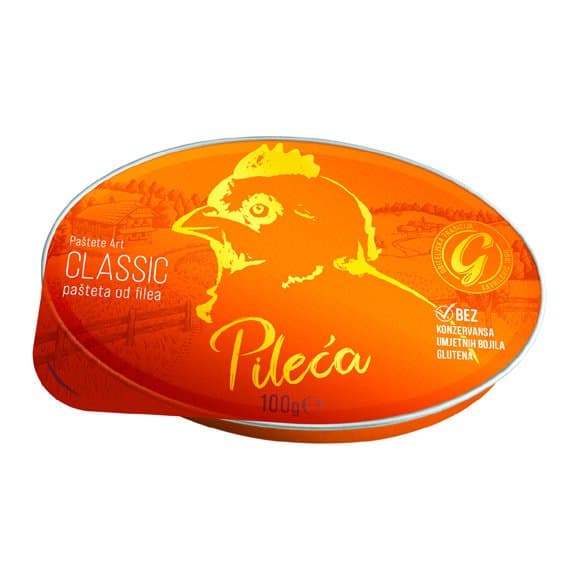 Gavrilović pašteta Kokošja Classic, Pileća Classic, Pileća Roasty 100 g Akcija u trgovini Vrutak