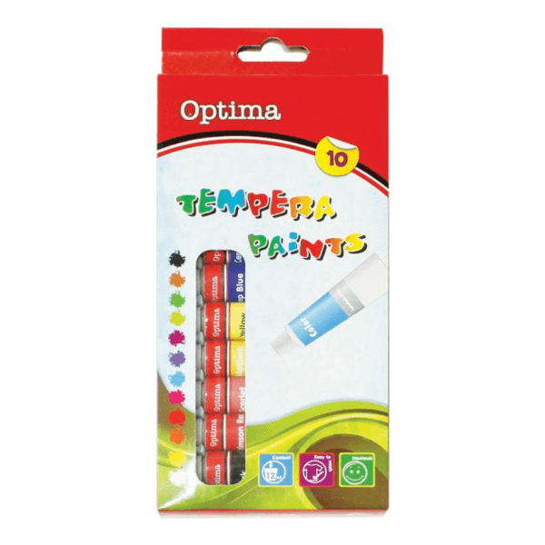 Optima tempere 10 kom Akcija u trgovini Bakmaz