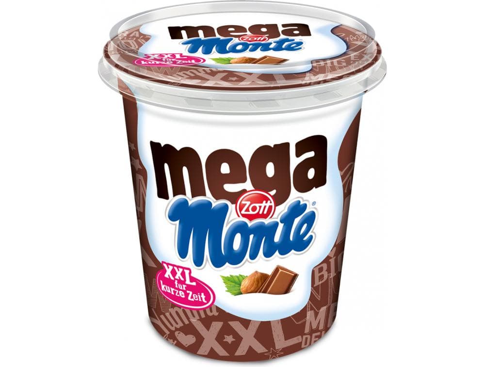 Zott Monte mega 400 g Akcija u trgovini Plodine