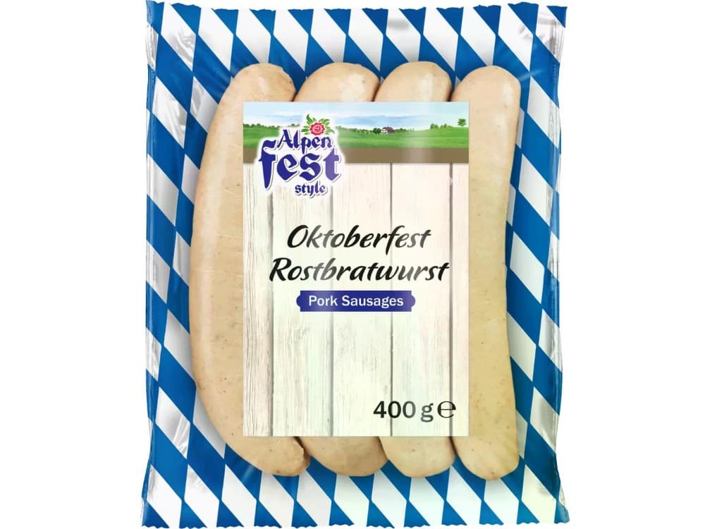 Alpenfest Bratwurst 400 g Akcija u trgovini Lidl