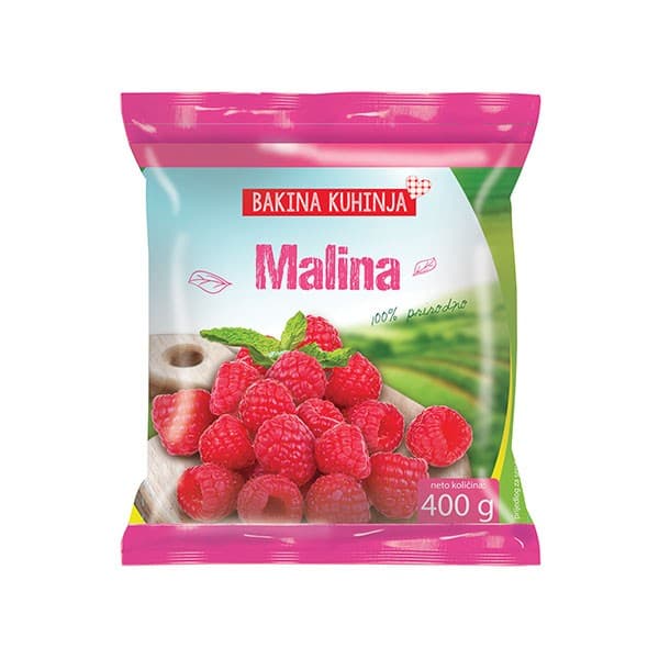 Malina 400 g Bakina kuhinja Akcija u trgovini Stanić Diskont