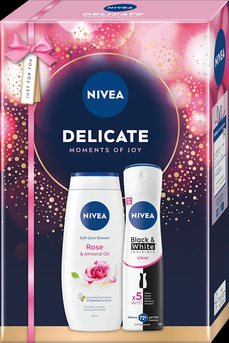 NIVEA DELICATE SET 250ml, 150ml Akcija u trgovini Konzum
