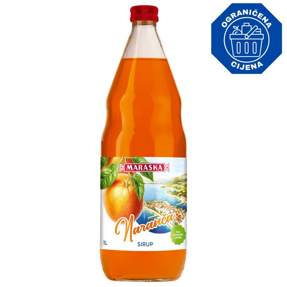 Sirup Maraska 1,00 l Akcija u trgovini Vrutak