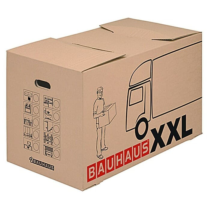 Kartonska kutija za selidbu 'Multibox XXL' d 72,5 x š 41 x v 44 cm, 130 l BAUHAUS Akcija u trgovini Bauhaus