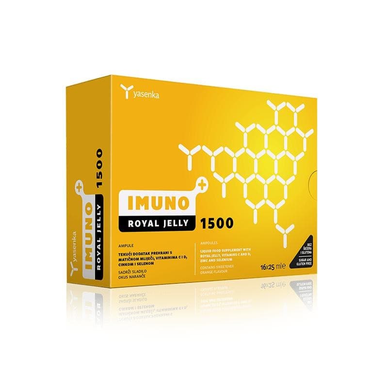 Yasenka Imuno Royal Jelly 16x25 ml Akcija u trgovini Dm