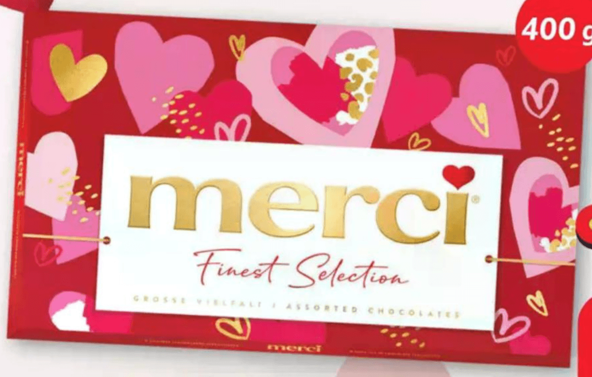 Merci bombonijera 400 g Akcija u trgovini Plodine