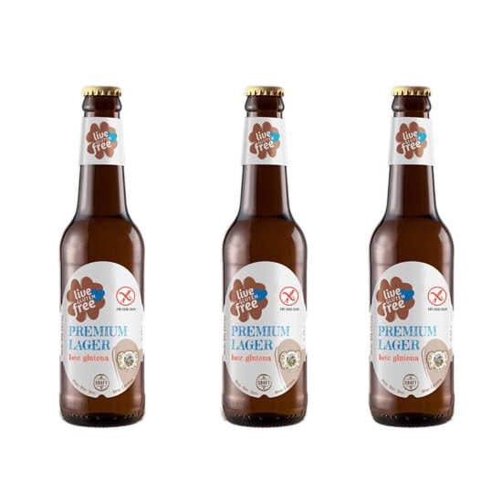 Live Free bezglutensko pivo 0,33 l Akcija u trgovini Plodine