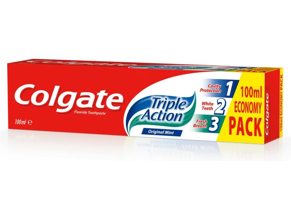 Colgate Pasta za zube Triple action 100 ml Akcija u trgovini Gavranović