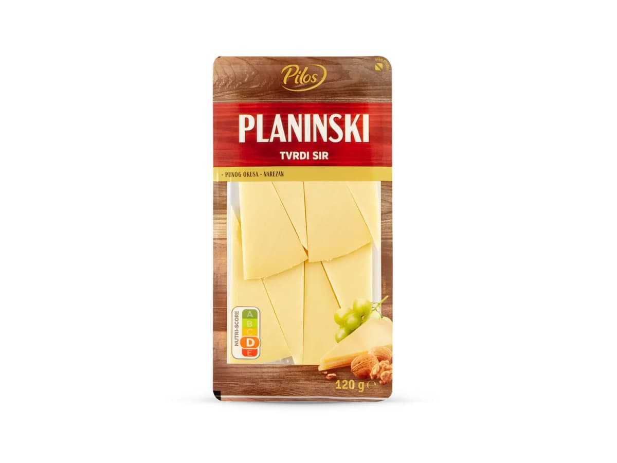 Pilos Planinski tvrdi sir 120 g Akcija u trgovini Lidl