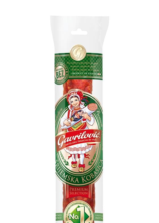 Srijemska kobasica 1 kg Gavrilović Akcija u trgovini Interspar