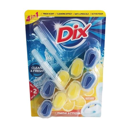 Dix osvježivač za wc Limun, Ocean ili Flower 2x 48 g Akcija u trgovini Plodine