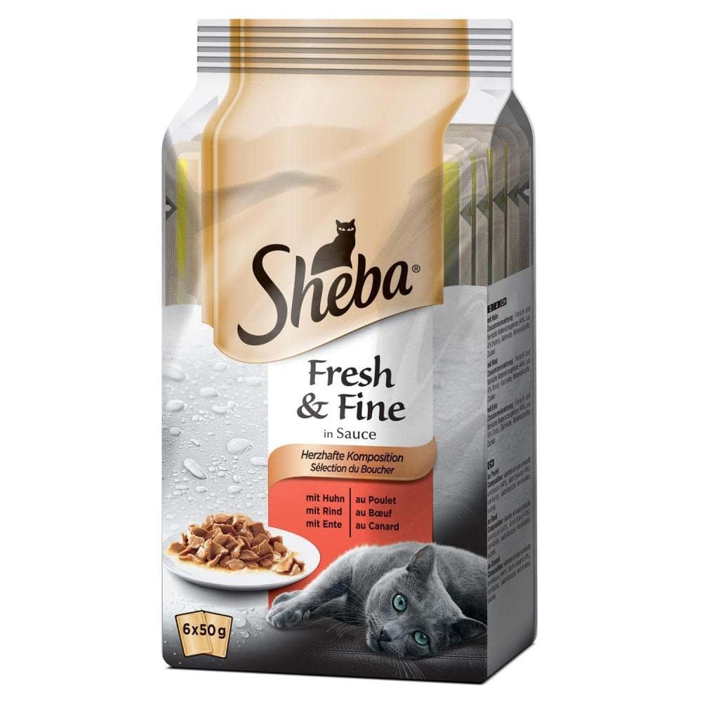 Sheba Fresh & Fine 6x50 g Akcija u trgovini Zoo City