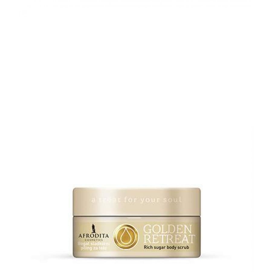 Afrodita Golden Retreat rich sugar body scrub Akcija u trgovini Konzum
