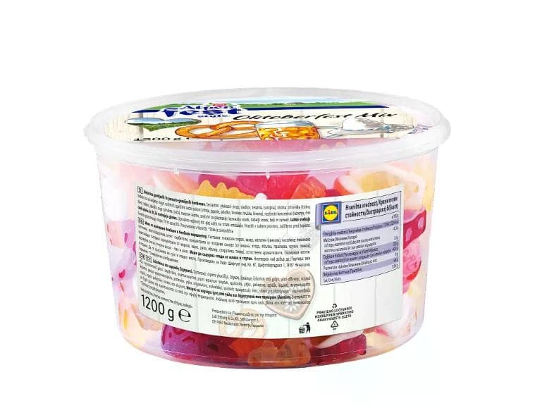 Alpenfest Gumeni bomboni 1.2 kg Akcija u trgovini Lidl