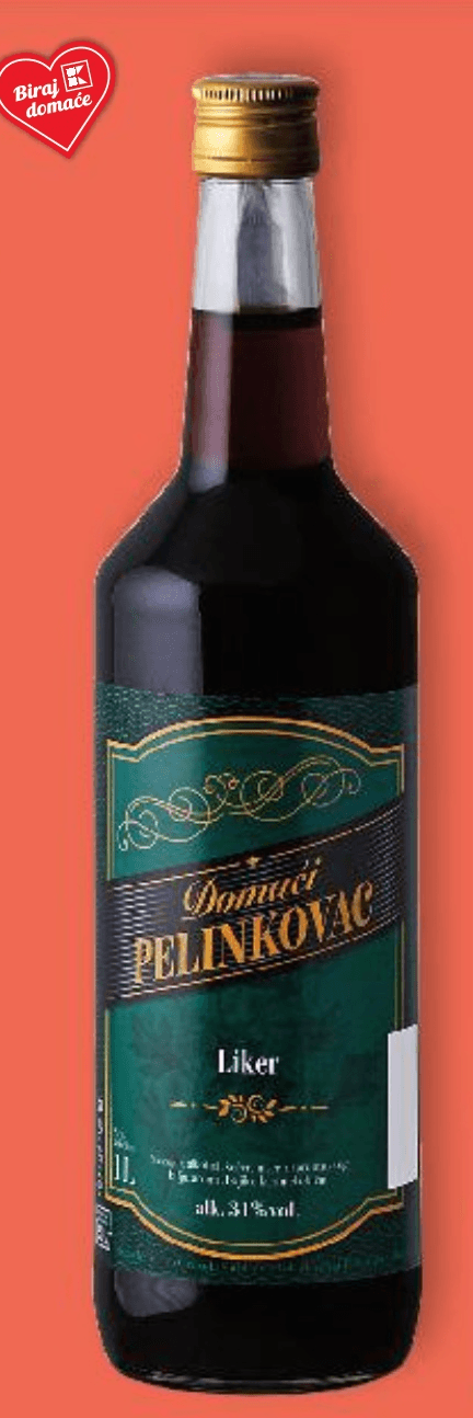 Pelinkovac domaći 1 L Akcija u trgovini Kaufland