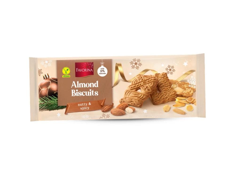 FAVORINA Keksi s listićima badema 300 g Akcija u trgovini Lidl