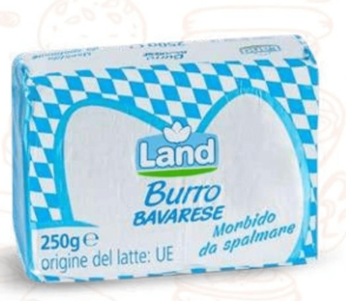 Land Burro Bavarese bavarski maslac 250 g Akcija u trgovini Eurospin