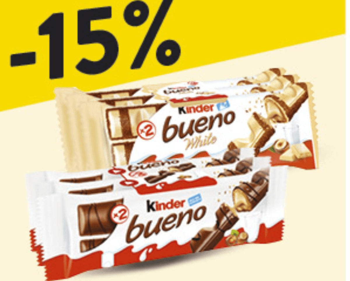 Kinder multipack pakiranja Akcija u trgovini Konzum