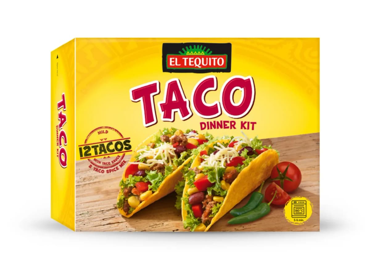 El Tequito Taco dinner kit 320 g Akcija u trgovini Lidl