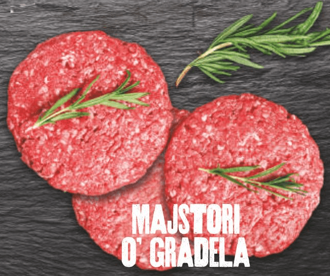 Majstori o'gradela Hamburger 400 g Akcija u trgovini Tommy