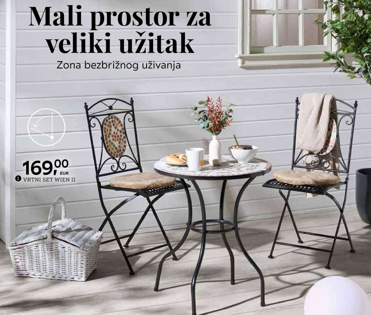 Vrtni set Wien II Ambia Garden Akcija u trgovini Lesnina